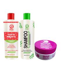 Kit Ativo Selagem Progressiva Tutti Frutti 2x300ml + Mascara Pós Alisamento 150g Kit Ativo Selagem Progressiva Tutti Frutti 2x300ml + Mascara Pós Alisamento 150g