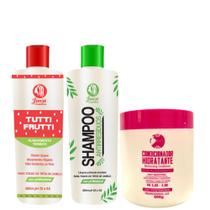 Kit Ativo Selagem Progressiva Tutti Frutti 300ml + Mascara Pós Alisamento 500g Kit Ativo Selagem Progressiva Tutti Frutti 300ml + Mascara Pós Alisamento 500g