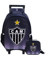 Kit Atlético Mineiro Mochila De Rodas + Lancheira Térmica Kit Atlético Mineiro Mochila De Rodas + Lancheira Térmica
