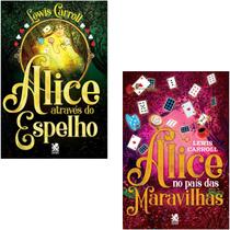 Kit Através do Espelho + Alice no Pais das Maravilhas - Lewis Carroll Ed. Camelot