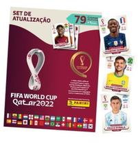 Kit atualização com 80 figurinhas - fifa world cup qatar 2022