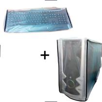 Kit Atx Capa Para Teclado de Computador e Gabinete CPU Resistente Poeira Água Líquidos Impermeável - Apparatos