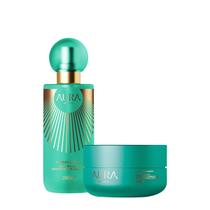 Kit Aura Beauty Afrodite Garden Magic Butter Iluminador Body Splash (2 produtos)