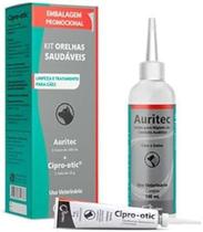 Kit Auritec + Cipro-Otic Tratamento Otites Syntec Kit Auritec + Cipro-Otic Tratamento Otites Syntec