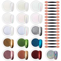 Kit Aurora cromado iridescente de 16 cores Artdone Artdone