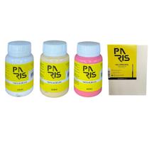 Kit Aurora Suave 100ml 3 Tintas + Tela para pintura 15x20