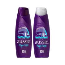 Kit Aussie Mega Moist Shampoo 180ml + Condicionador 180ml