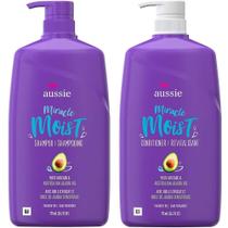 Kit Aussie Miracle Moist Duo Shampoo 778mL + Condicionador 778mL