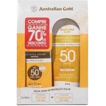 Kit Australian Gold (Protetor Facial FPS 50 50g + Protetor Corporal FPS 50 200g) '