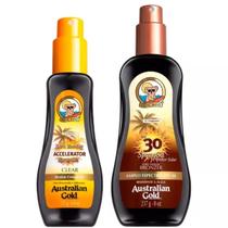 Kit Australian Gold Ptotetor Solar FPS30 e Acelerador Spray