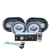 Kit Auto Rádio 1 Par Alto Falante 6 1 Par De 6x9 280w Kit Auto Rádio 1 Par Alto Falante 6 1 Par De 6x9 280w