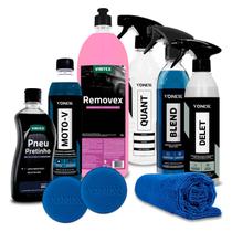 Kit Auto Vonixx Blend Moto-v Delet Pretinho Removex Quant