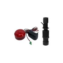 Kit automacao conect. borne 2vias - filtro com sensor, sirene, chicote e fonte 12v