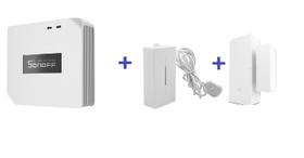 Kit Automação Sonoff Bridge+Sensores VazamentoRF+ Porta WiFi