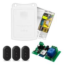 Kit Automação Wi Fi Intelbras 1 Interruptor Pulso 3 Controles 1 Mini Fonte Externa Kit Automação Wi Fi Intelbras 1 Interruptor Pulso 3 Controles 1 Mini Fonte Externa