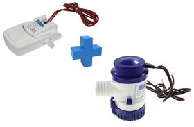 Kit Automático + Bomba De Porão 700 Gph 12v Original Shurflo Kit Automático + Bomba De Porão 700 Gph 12v Original Shurflo