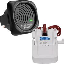 Kit Automatico Para Bomba de Porão Com Alarme Nivel Agua 12V