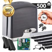 Kit Automatizador Dz Rio Jetflex 500 5m Cremalheira 2 Controle Ppa