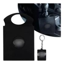 Kit Automotivo Porta Lixo Lixeirinha Lixeira + chaveiro - Creta, HR, Ix35 - PVC