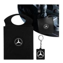Kit Automotivo Porta Lixo Lixeirinha Lixinho + chaveiro- C180, GLA200 - PVC Kit Automotivo Porta Lixo Lixeirinha Lixinho + chaveiro- C180, GLA200 - PVC