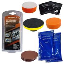 Kit Automotivo Restauração Farol Produto Americano Auto