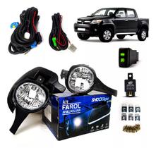 Kit Aux Farois de Milha Hilux SRV SR 2005 até 2008 Visibilidade Segurança