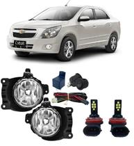 Kit auxiliar chevrolet cobalt 2012 a 2022 e super branca led Kit auxiliar chevrolet cobalt 2012 a 2022 e super branca led