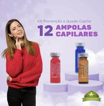Kit Auxiliar de Prevenção a Queda Capilar c/ 12 unidades
