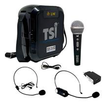 Kit Auxiliar De Voz Tsi Sv30 Jumbo Headset Com E Sem Fio