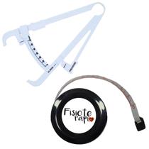 Kit Avaliacao Fisica Medir Gordura Corporal Fita Metrica Imc Adipometro Fisioterapia
