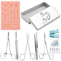 Kit Avançado Pinça Kelly Tesoura Íris Cabo