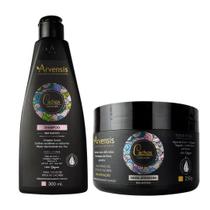 Kit Avensis Cachos Shampoo 300ml + Geleia Suave Fixação 250g - ARVENSIS