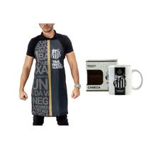 Kit Avental e Caneca Santos Oficial - Sude Kit Avental e Caneca Santos Oficial - Sude