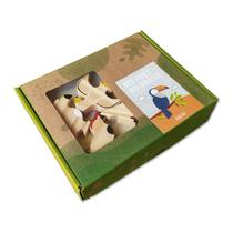 Kit Aves do Brasil, da Pachu - Brinquedo Educativo de Madeira - Cód. P-58