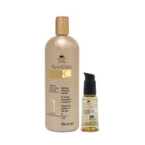 Kit Avlon KeraCare Hydrating Detangling Shampoo 950ml + Silken Seal Light 60ml Kit Avlon KeraCare Hydrating Detangling Shampoo 950ml + Silken Seal Light 60ml