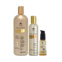 Kit Avlon KeraCare - Shampoo Hydrating Detangling 950ml + Umecto Creme Condicionador 240ml + Silken Seal 60ml Kit Avlon KeraCare - Shampoo Hydrating Detangling 950ml + Umecto Creme Condicionador 240ml + Silken Seal 60ml