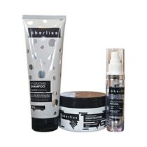 Kit Avlon Uberliss Hydrating Shampoo 250ml Máscara Temporary Obsidian Elegance 250g Smoothing Rituoil 30ml Kit Avlon Uberliss Hydrating Shampoo 250ml Máscara Temporary Obsidian Elegance 250g Smoothing Rituoil 30ml