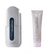 Kit Avon 300km/h Quantum Masculino Perfume + Shampoo Para Cabelo e Corpo Refrescante