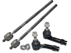 Kit Axial e Terminal Direção New Fiesta Hatch Sedan Novo Ka