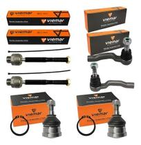 Kit Axial Terminal Direção Pivô Frontier 2017 2018 Mexicana 680726/335410/335411/503324