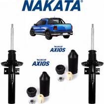 Kit Axios Saveiro Trooper + 2 Amortecedor Dianteiro Nakata Kit Axios Saveiro Trooper + 2 Amortecedor Dianteiro Nakata