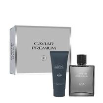 Kit Axis Caviar Premium Masculino EdT 100ml + SG 100ml Kit Axis Caviar Premium Masculino EdT 100ml + SG 100ml