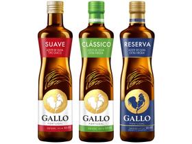 Kit Azeite de Oliva Gallo 3 Unidades