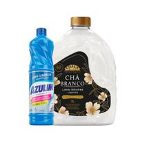 Kit Azulim Limpa Rejuntes 1L Lavanda Lava Roupas Coala Chá Branco 3L