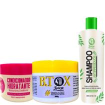 Kit B.tox Capilar Redutor de Volume 300g Juca + Condicionador Pós Química 300g Juzy