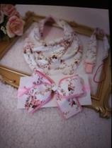 Kit babador bandana impermeável chupeta
