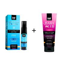 Kit Babalub ICE com Lubrificante + Babalub Vibra Ice Chiclete Intt