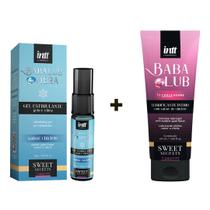 Kit Babalub ICE com Lubrificante + Babalub Vibra Ice Chiclete Intt