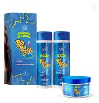 Kit babasoul menta soul 3x300ml sh+cond+másc capilar Kit babasoul menta soul 3x300ml sh+cond+másc capilar