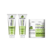 Kit Babosa Da ia Maxihair 500Ml Shamp+Cond+Masc